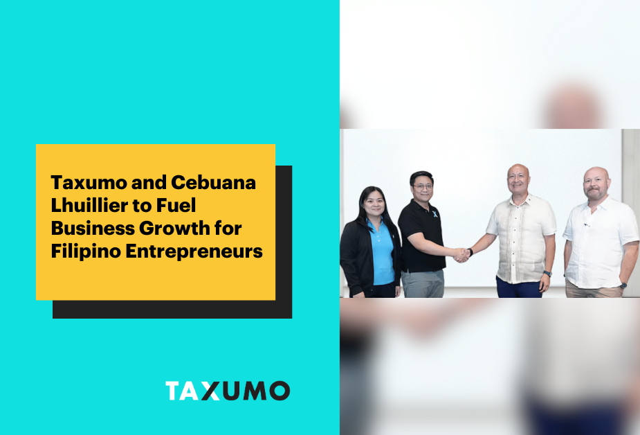 Taxumo and Cebuana Lhuillier to Fuel Business Growth for Filipino Entrepreneurs