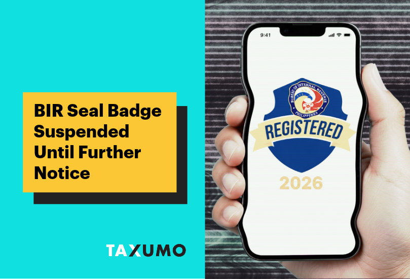 BIR Seal Badge Suspended Until Further Notice